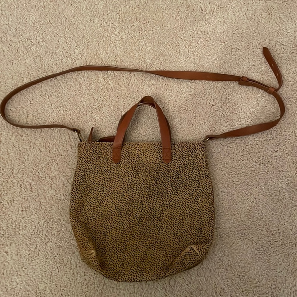 Madewell Leopard print crossbody bag